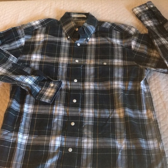 Orvis Men’s Plaid Button Down Shirt Large - Picture 7 of 7
